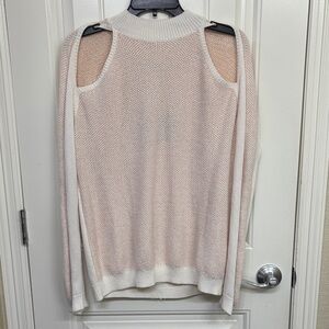 NWT ASOS Elegant Cream and Pink Blush Women's Sweater